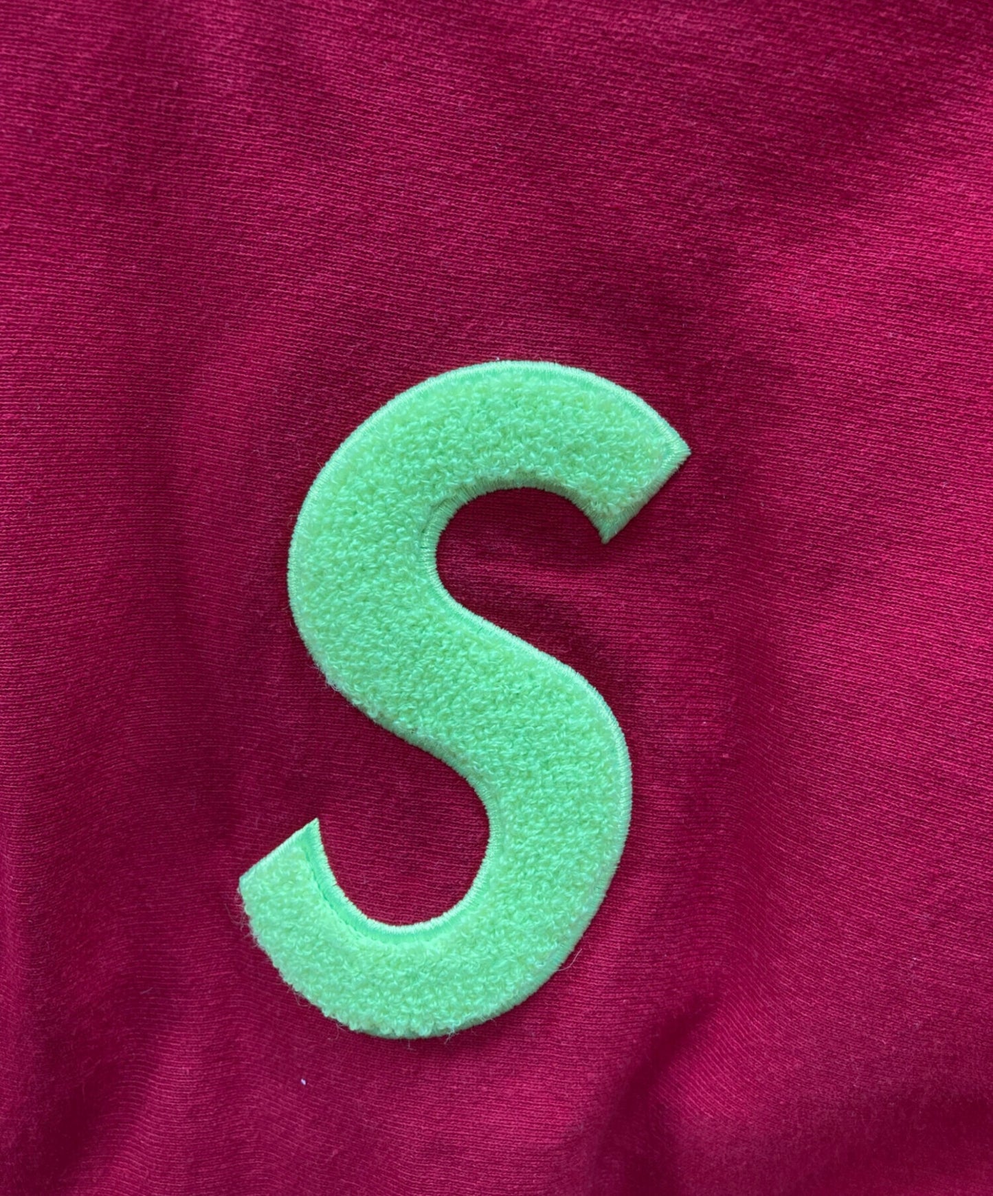 [Pre-owned] SUPREME S Logo Hooded Sweatshirt