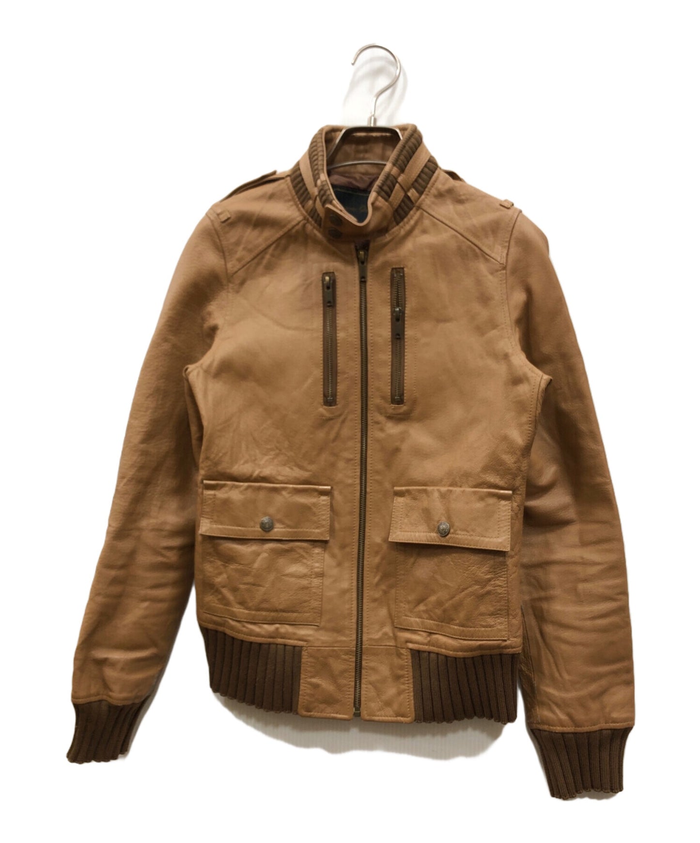 [Pre-owned] Hysteric Glamour leather jacket 2LB-6800