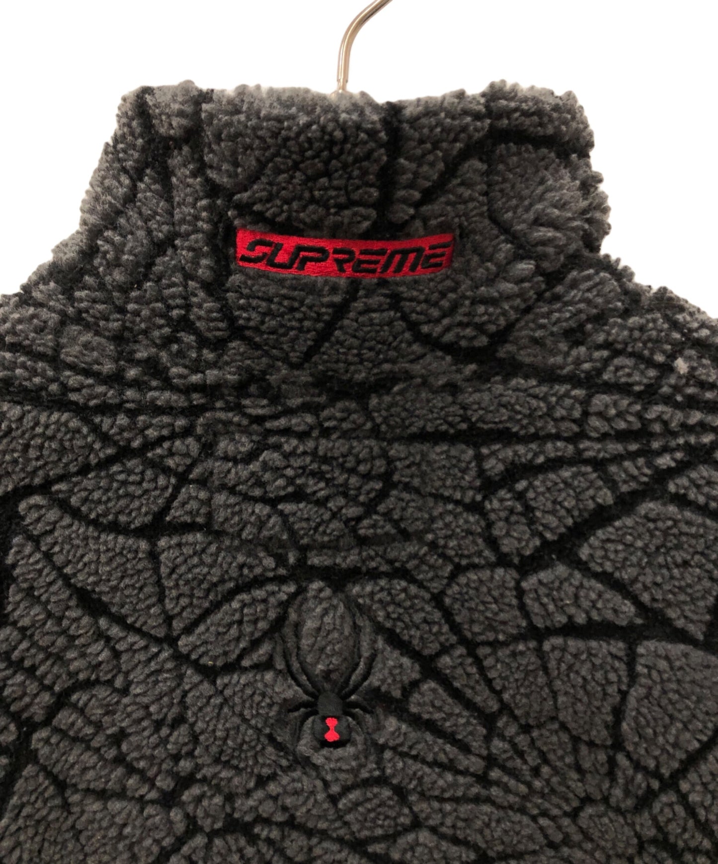 [Pre-owned] SUPREME Web Polar Fleece Jacket