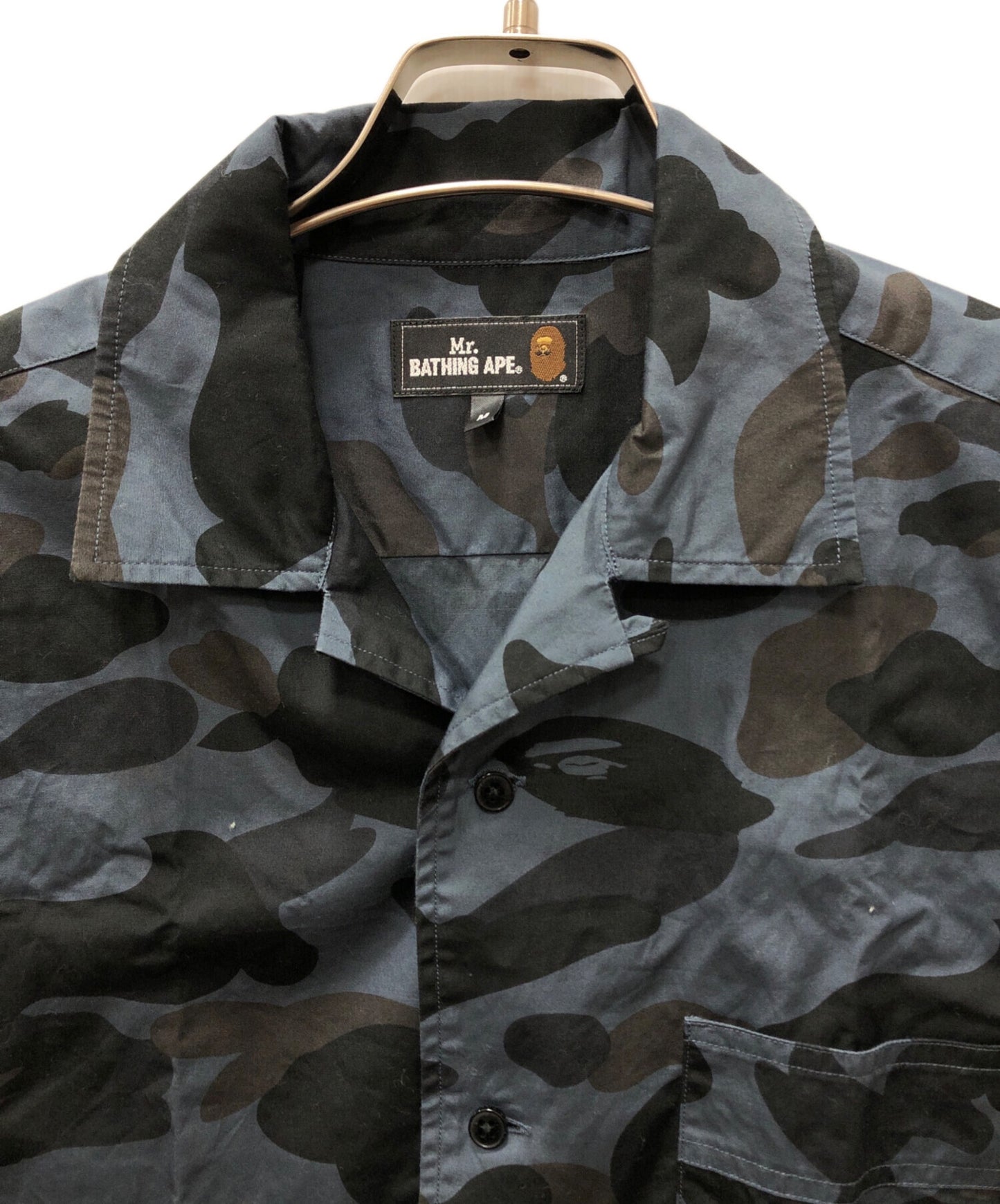 [Pre-owned] A BATHING APE Camouflage Shirt / Open-Collar Shirt 007SHF301007X