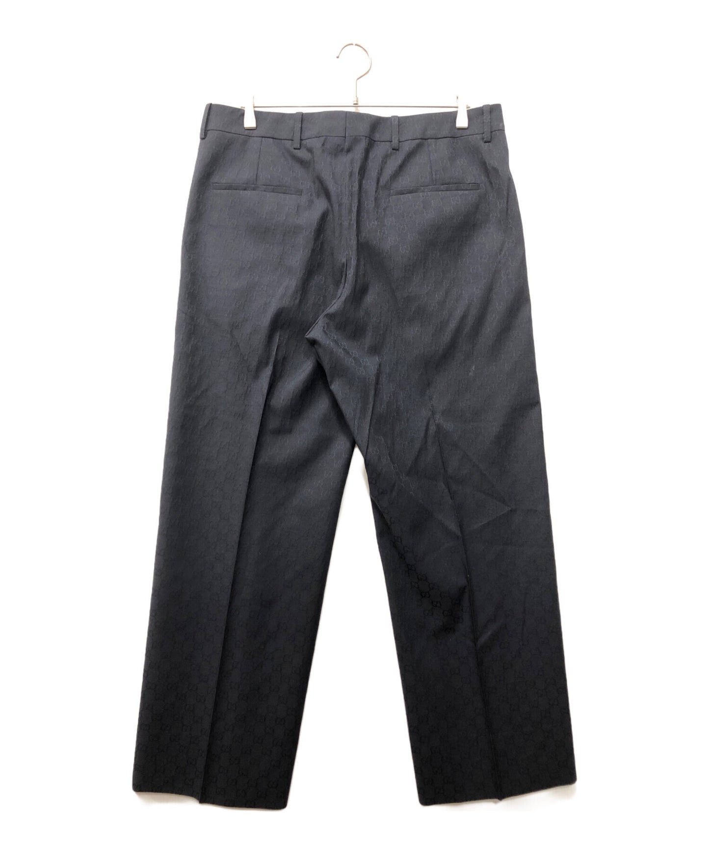 [Pre-owned] GUCCI GG Jacquard Wool Pants 864053 ZAUUC