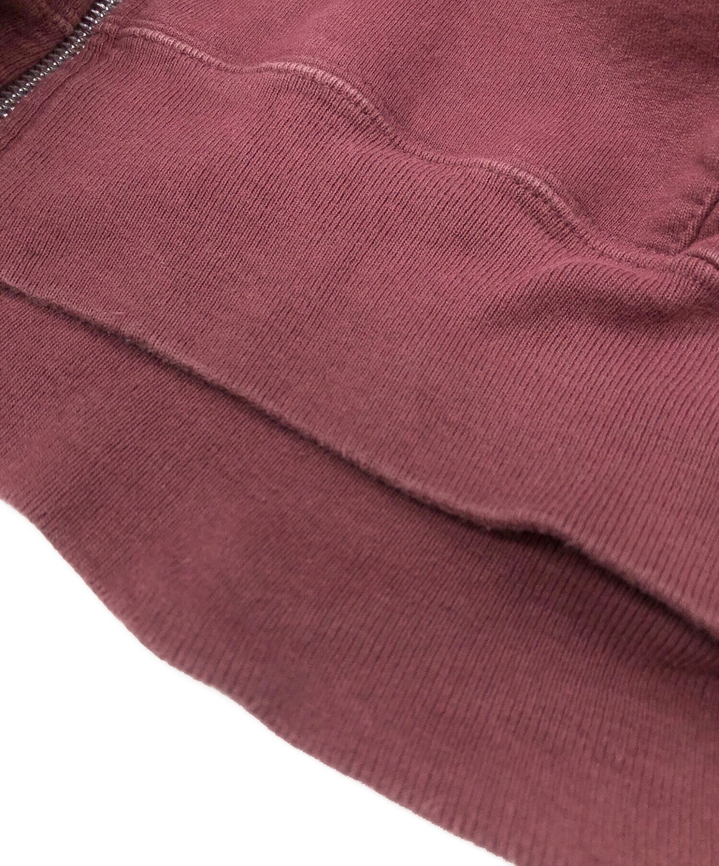 [Pre-owned] SUPREME S Logo Zip-Up Hooded Sweatshirt