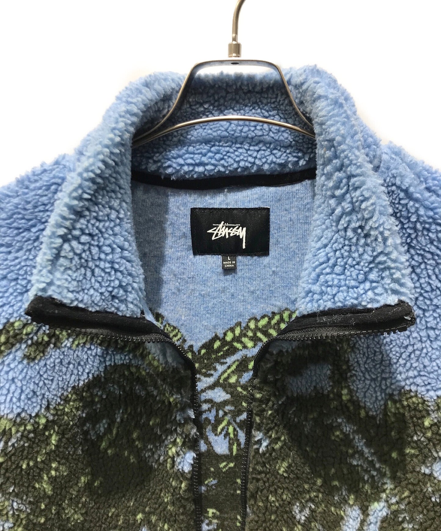 [Pre-owned] stussy Hawaiian Jacquard Mock 19AW