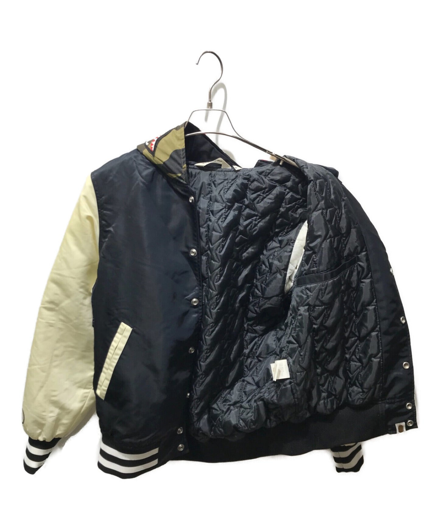 [Pre-owned] A BATHING APE Shark Varsity Jacket