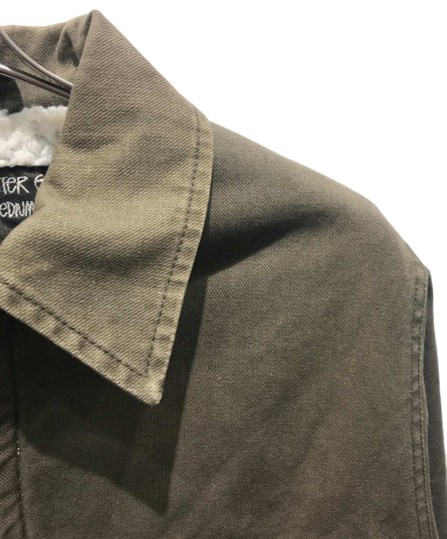 [Pre-owned] stussy Boa-lined military jacket OLD STUSSY