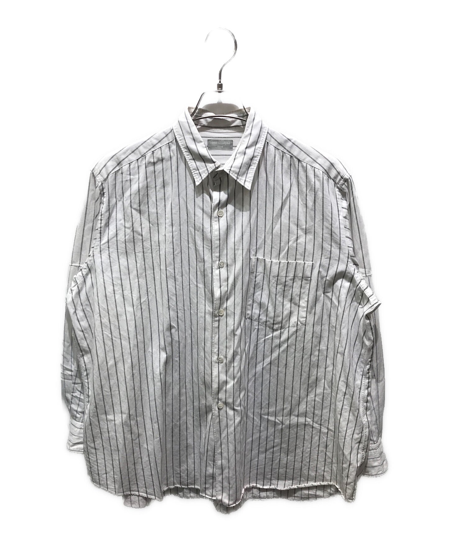 [Pre-owned] COMME des GARCONS HOMME Switched Stripe Shirt Archive