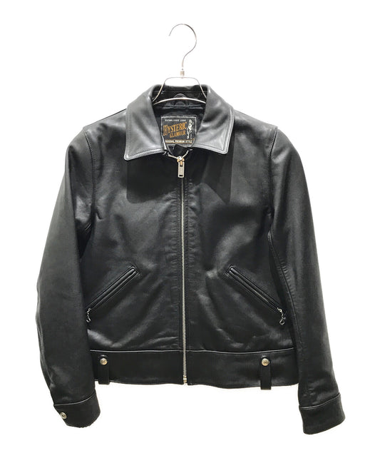 [Pre-owned] Hysteric Glamour Single Leather Jacket 01171LB01 01171LB01