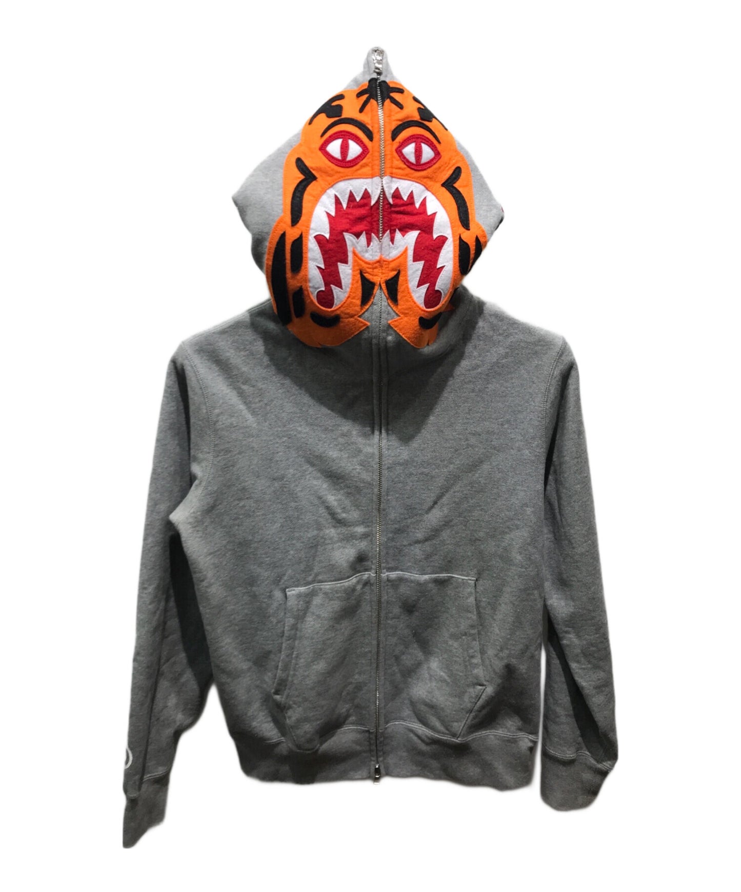 [Pre-owned] A BATHING APE Tiger Full Zip Hoodie 001ZPK301006M 001zpk301006m