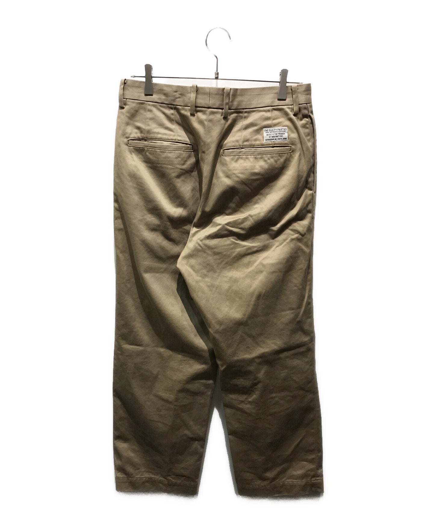 [Pre-owned] WACKO MARIA DOUBLE PLEATED CHINO