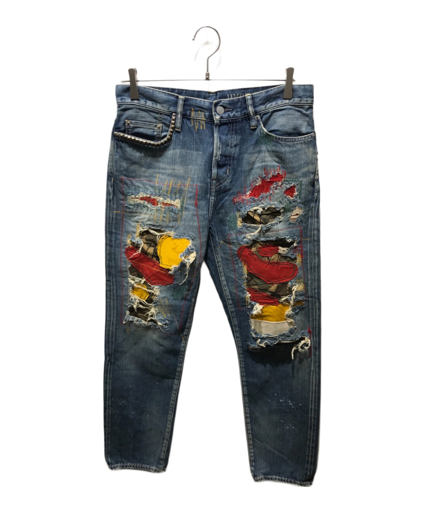 [Pre-owned] Hysteric Glamour RZS processed denim pants