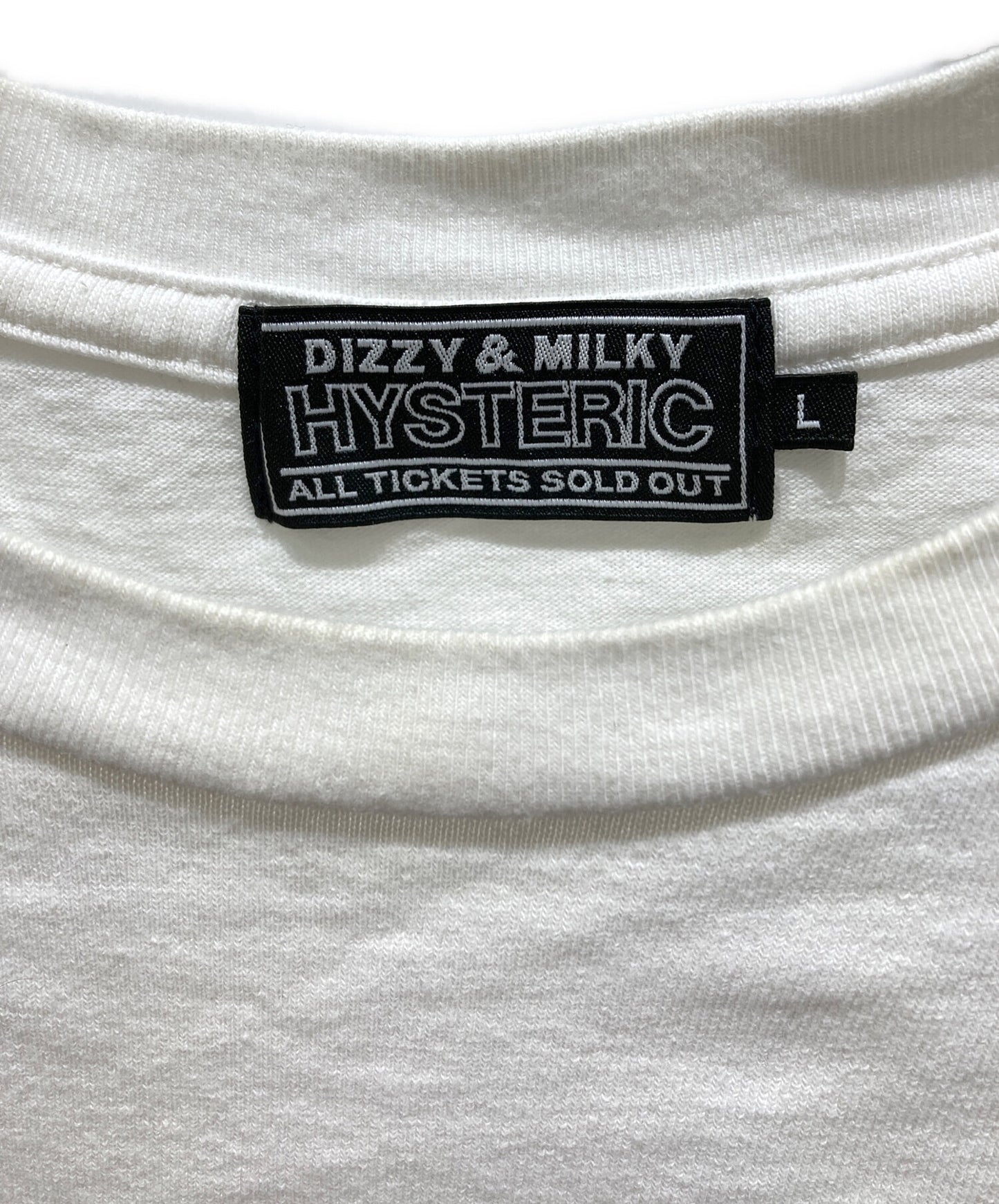 [Pre-owned] Hysteric Glamour DRUM KIT T-shirt 02241CT35 02241CT35