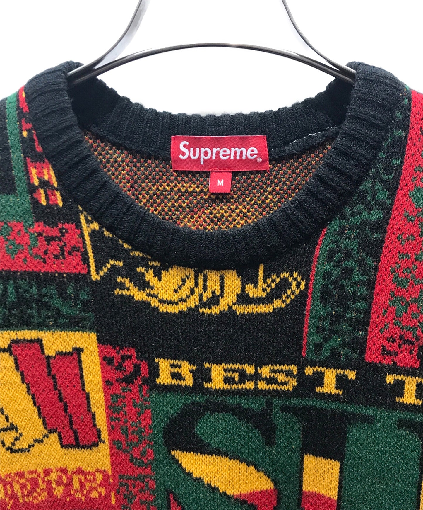 [Pre-owned] SUPREME SCARF SWEATER