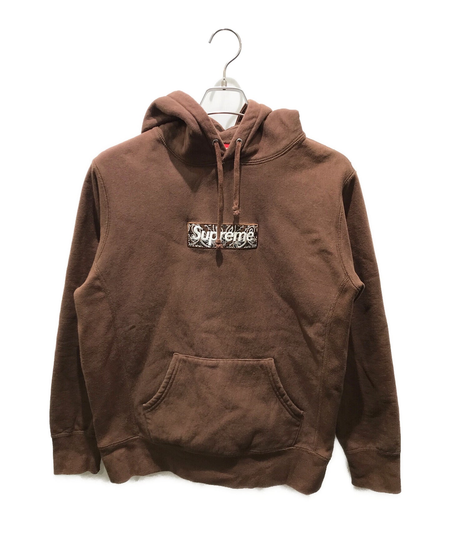 [Pre-owned] SUPREME Bandana Box Logo Hooded Sweatshirt