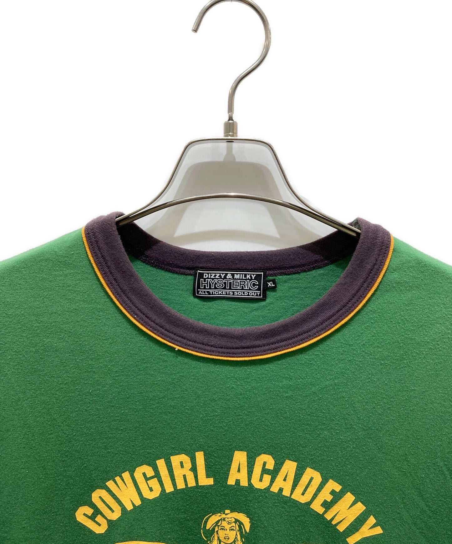 [Pre-owned] Hysteric Glamour COWGIRL ACADEMY Print T-shirt 02232CT13 02232CT13