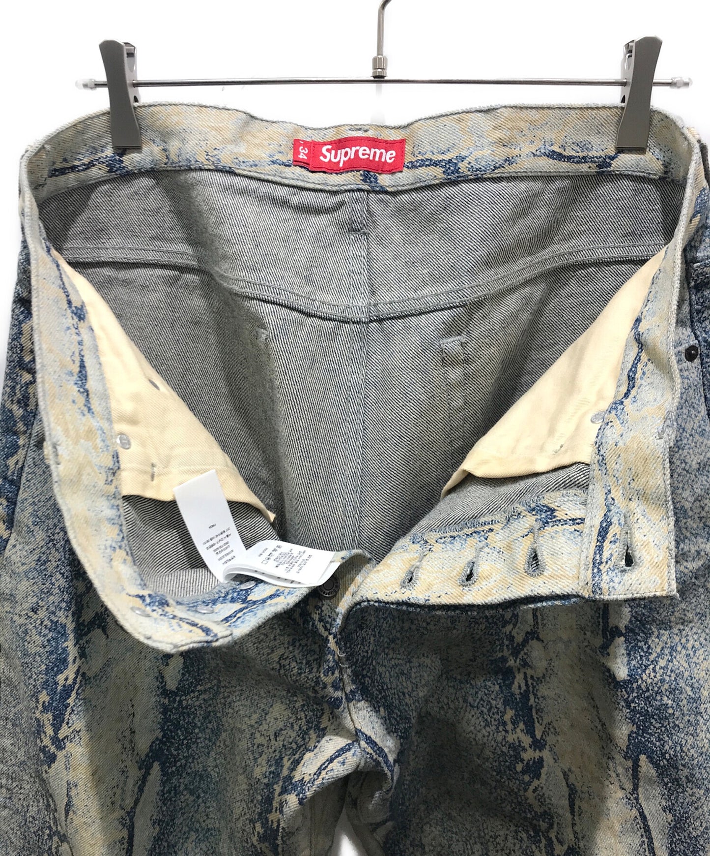 [Pre-owned] SUPREME Regular Jean Snake