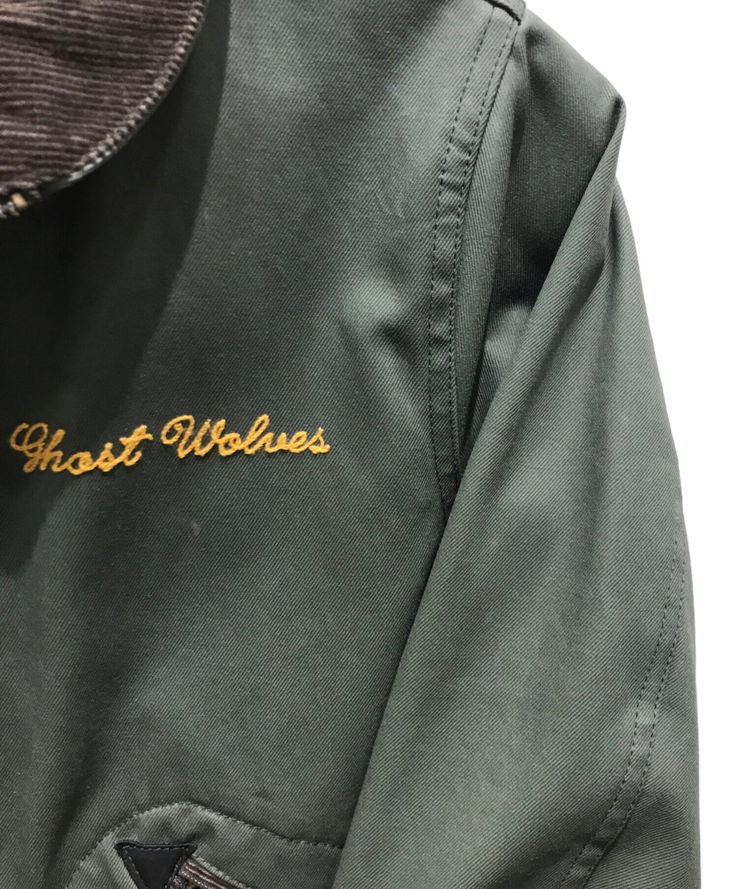 [Pre-owned] Hysteric Glamour GHOST WOLVES Embroidered Round Collar Jacket 0233AB04 0233AB04