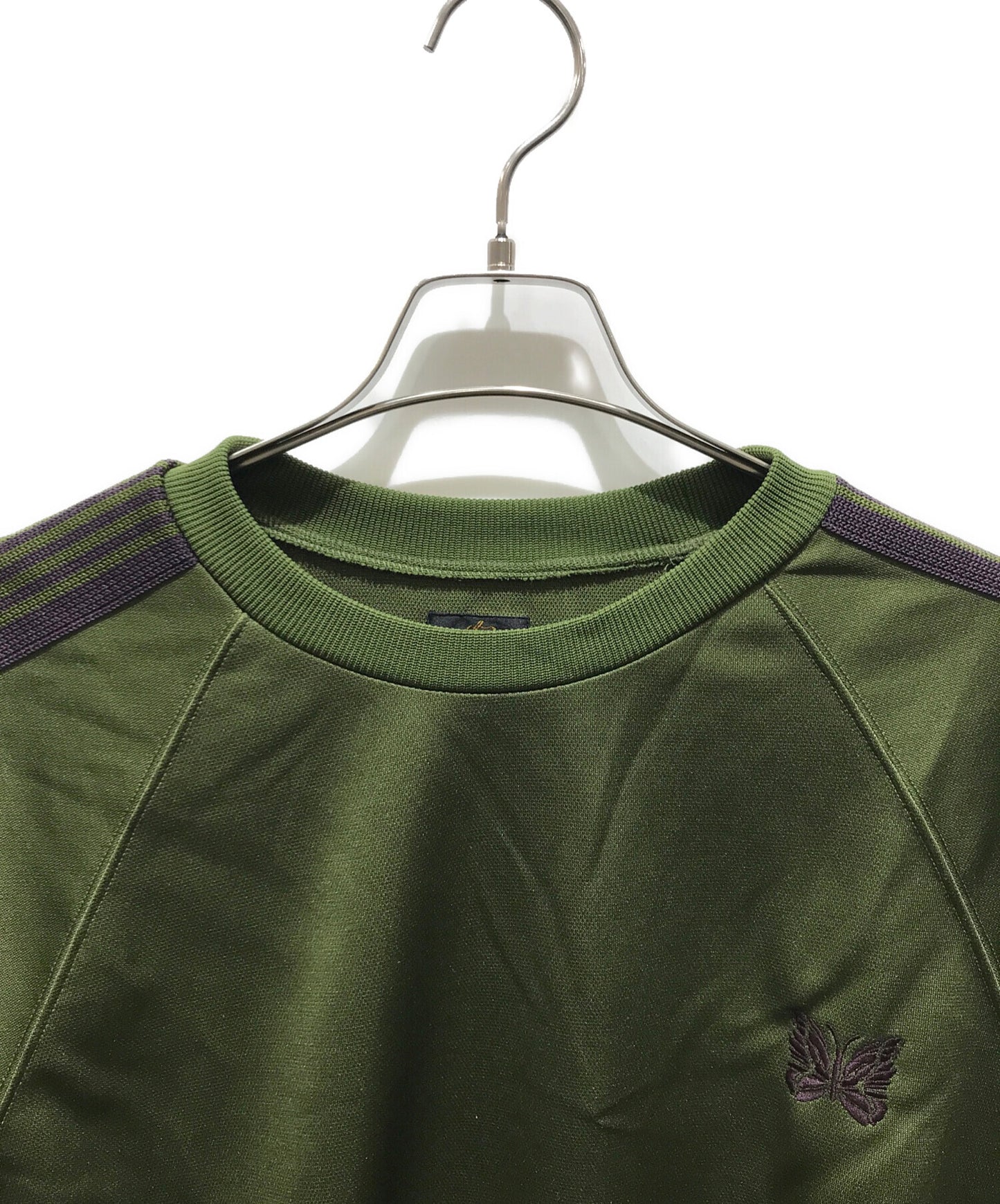 [Pre-owned] Needles TRACK CREW NECK SHIRT OT227 OT227.