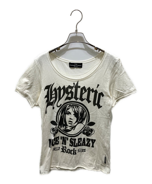 [Pre-owned] Hysteric Glamour Girls' Print T-Shirt 2CT-0890 2CT-0890