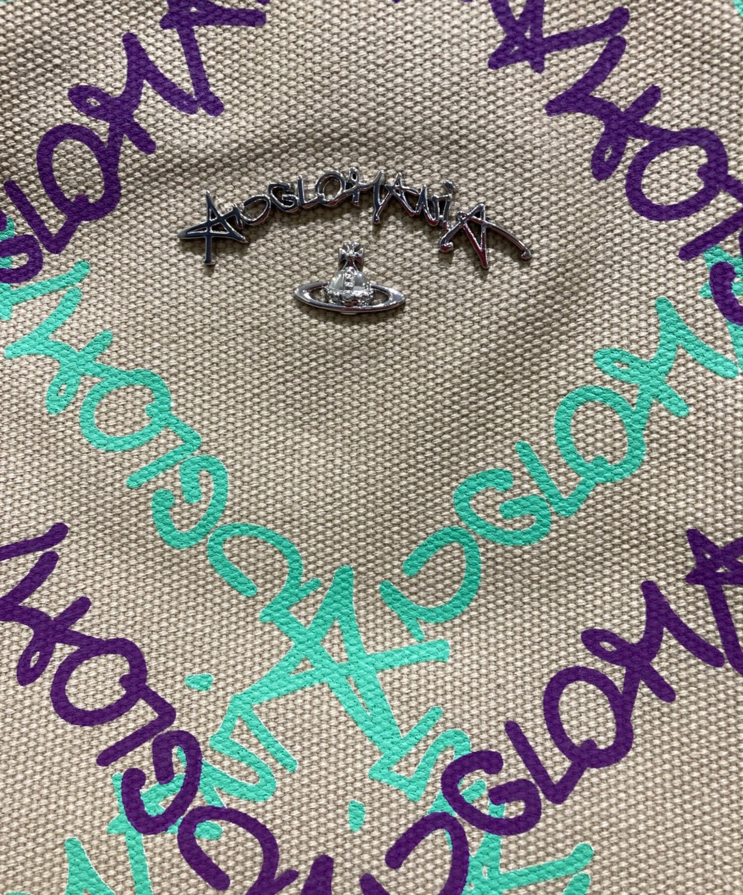 [Pre-owned] Vivienne Westwood ANGLOMANIA tote bag