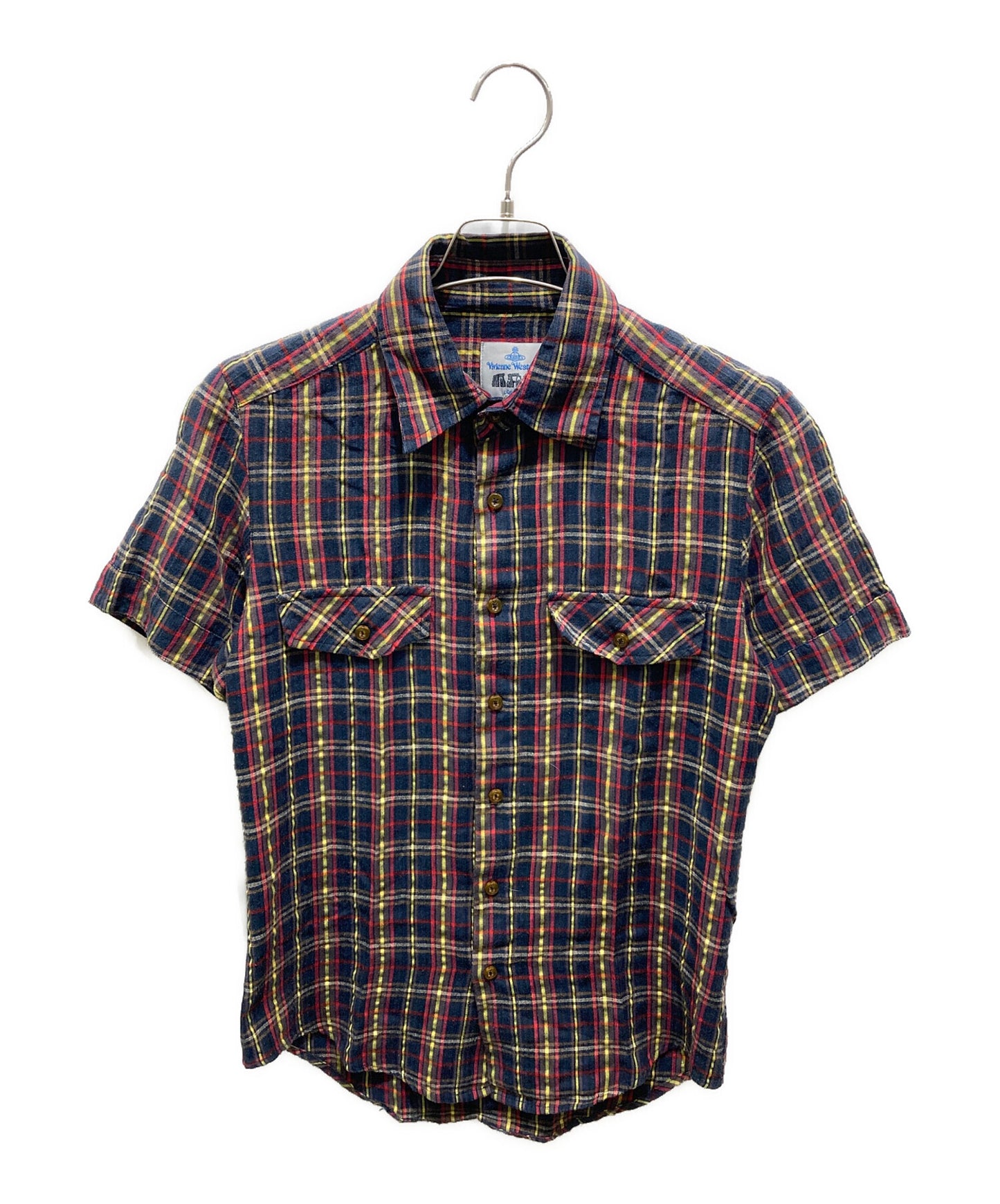 [Pre-owned] Vivienne Westwood man checked shirt 25 DL039