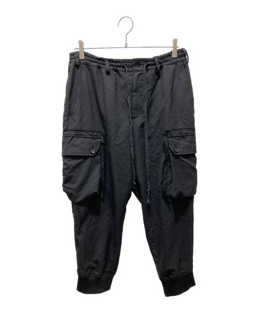 [Pre-owned] GROUND Y T/W GABARDINE MILITARY CARGO PANTS GA-P21-100