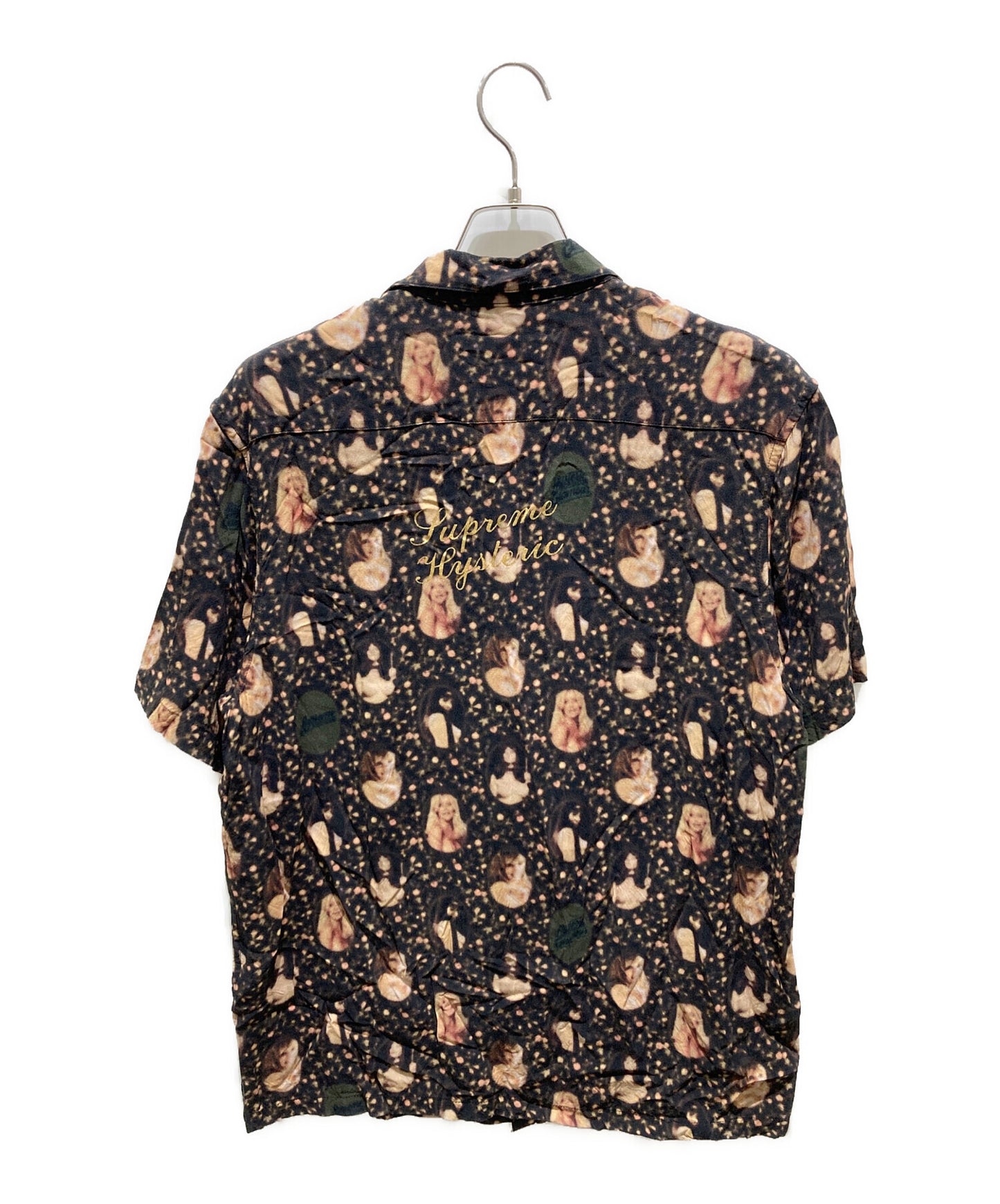 [Pre-owned] SUPREME Blurred Girls Rayon S/S Shirt