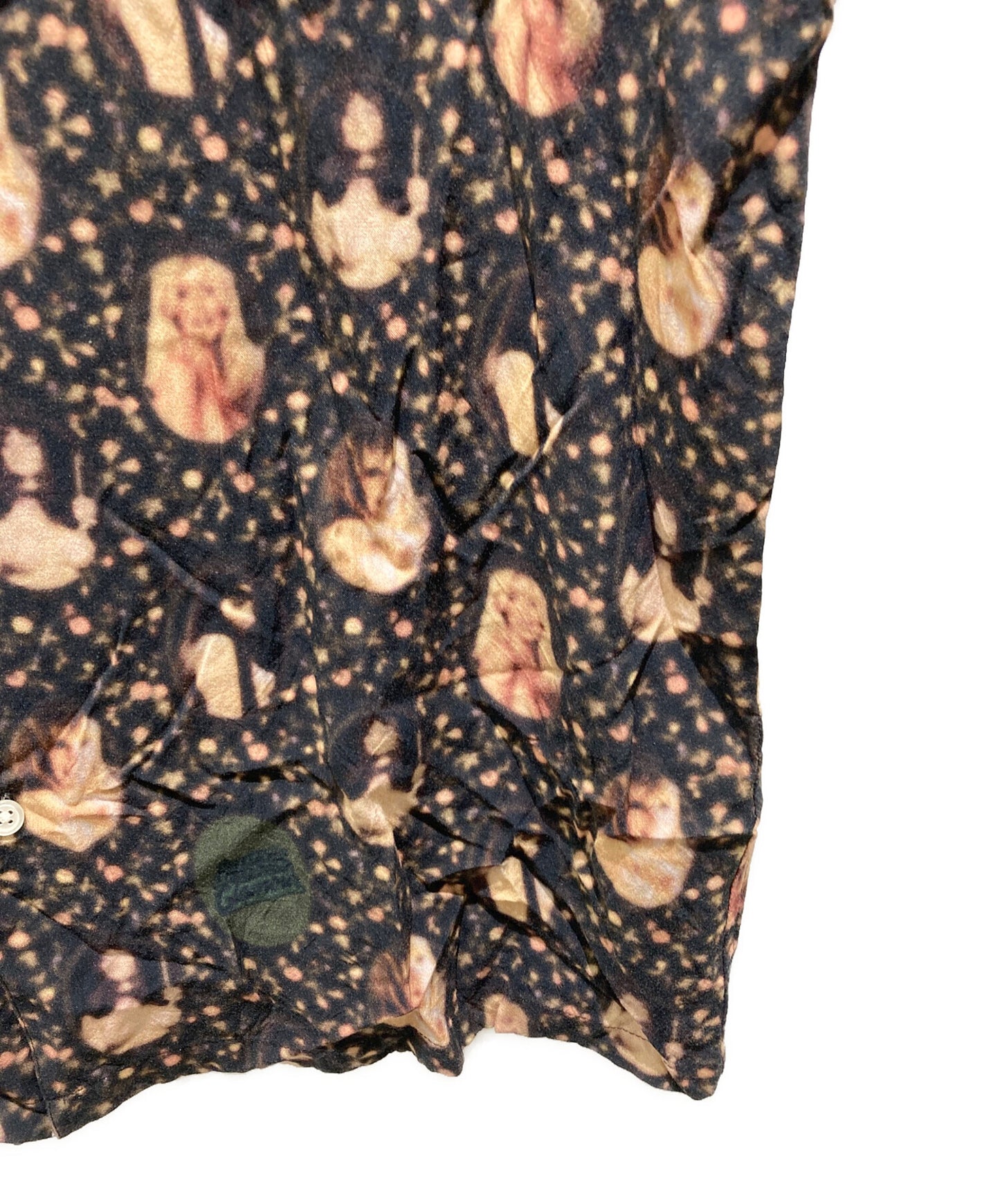 [Pre-owned] SUPREME Blurred Girls Rayon S/S Shirt