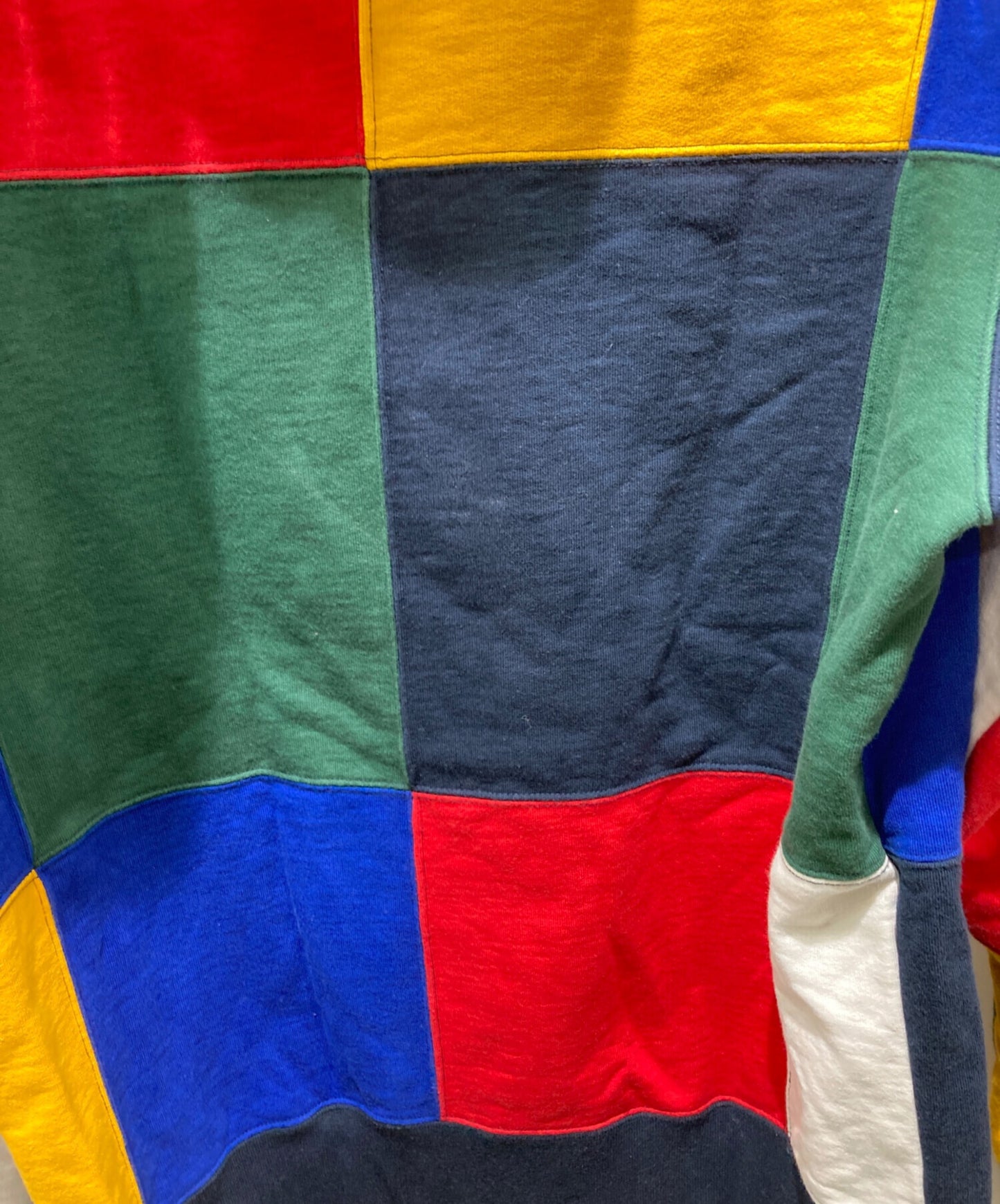 [Pre-owned] SUPREME Patchwork Hooded Sweatshirt