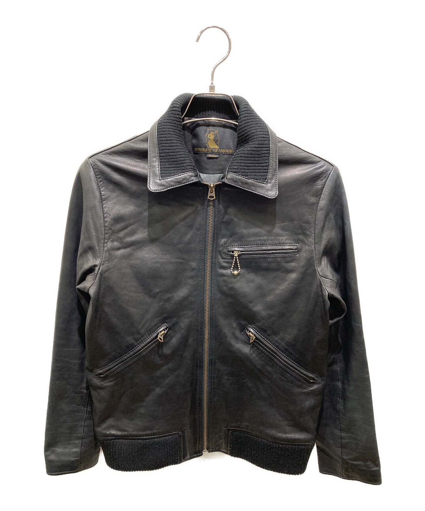 [Pre-owned] Hysteric Glamour Goat Leather Jacket 0221LB01