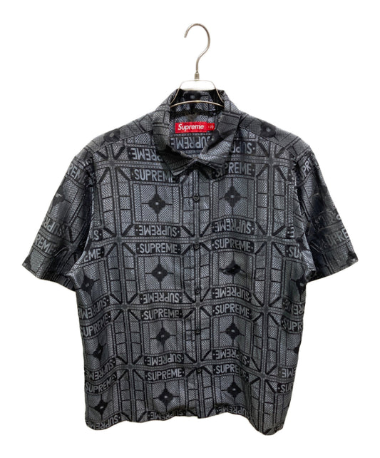 [Pre-owned] SUPREME Tray Jacquard S/S Shirt