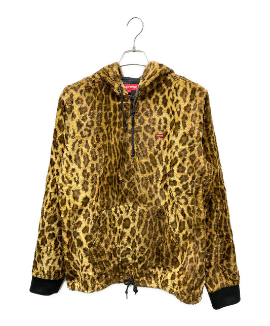 [Pre-owned] SUPREME FUR PULLOVER LEOPARD
