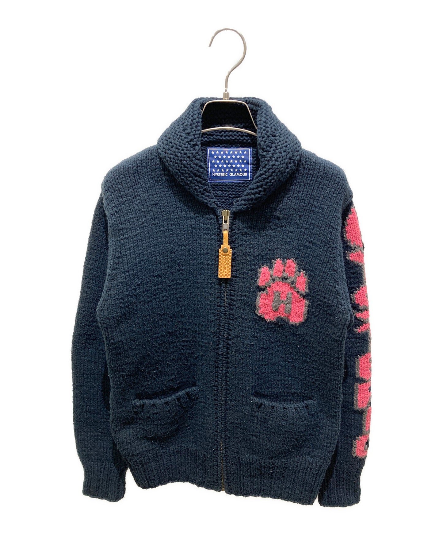 [Pre-owned] Hysteric Glamour Design couchin knit cardigan 2ND-3300
