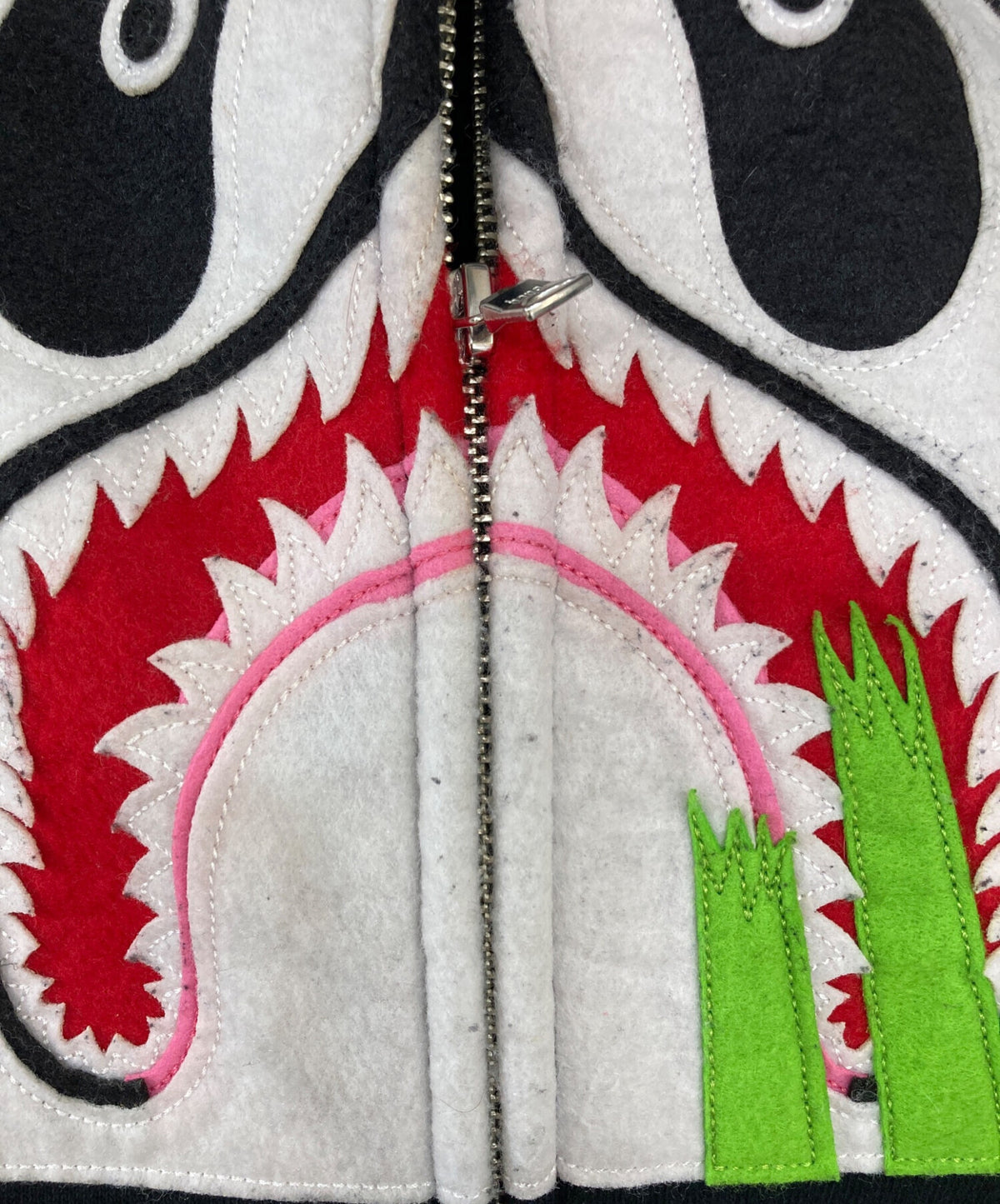 [Pre-owned] A BATHING APE PANDA FULL ZIP HOODIE 001zpe301003x