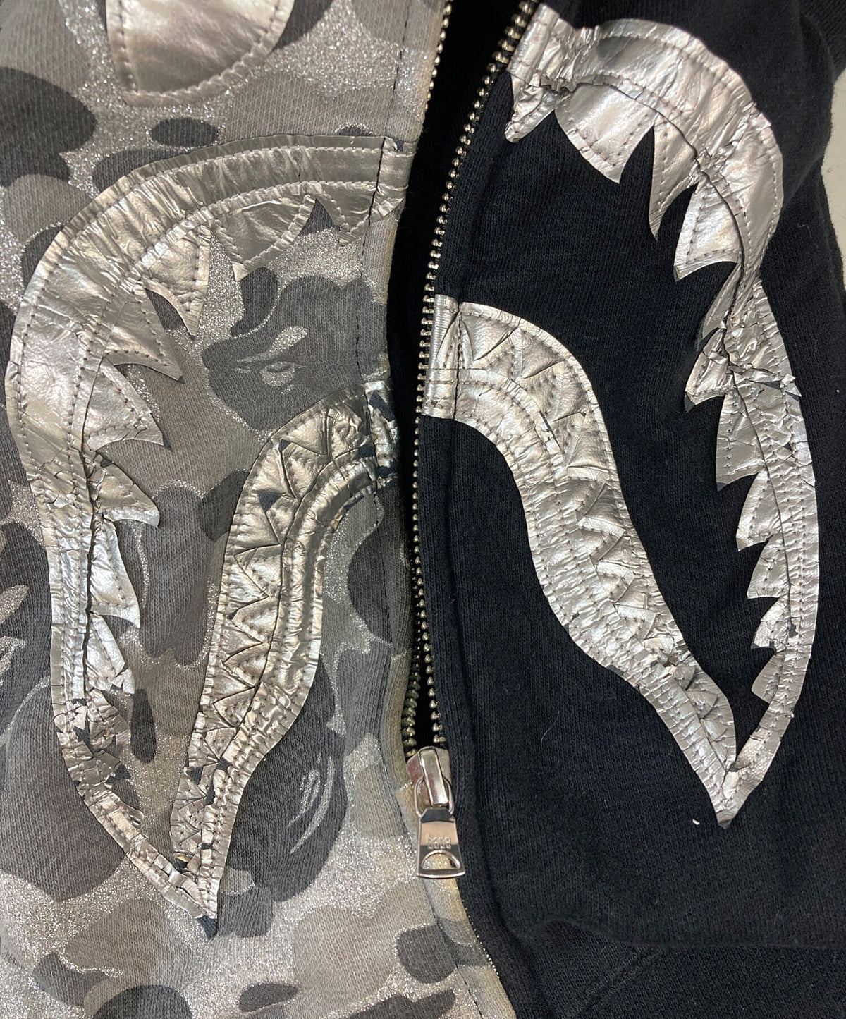 [Pre-owned] A BATHING APE shark full zip hoodie 001zpe231902x