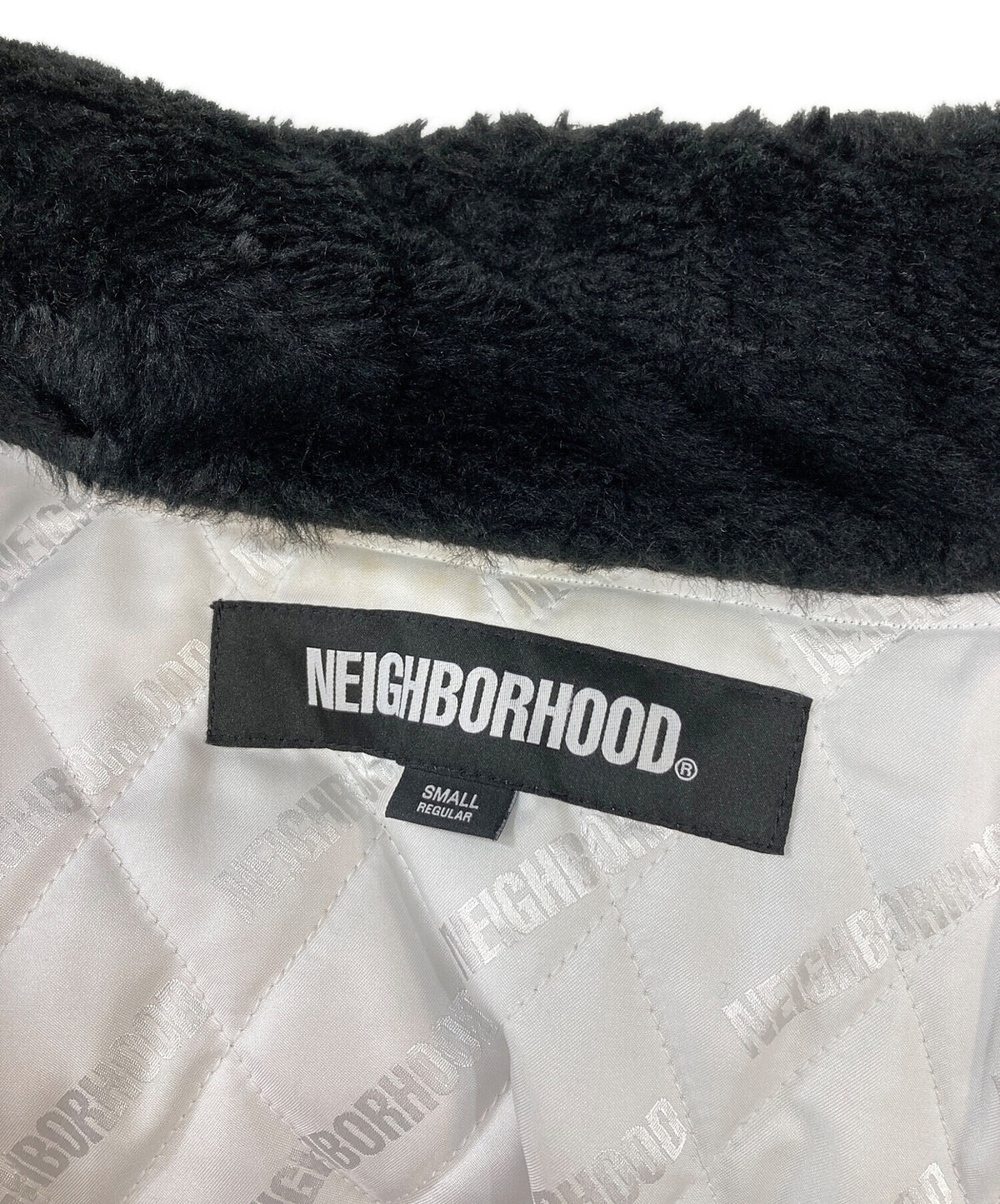 [Pre-owned] NEIGHBORHOOD FUR LOGO JACKET Fur logo jacket 232UTNH-JKM03