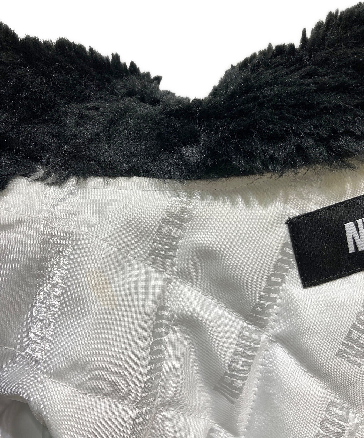 [Pre-owned] NEIGHBORHOOD FUR LOGO JACKET Fur logo jacket 232UTNH-JKM03