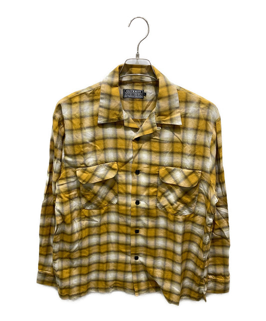 [Pre-owned] Hysteric Glamour SMOKING GIRL open collar shirt 02233AH02