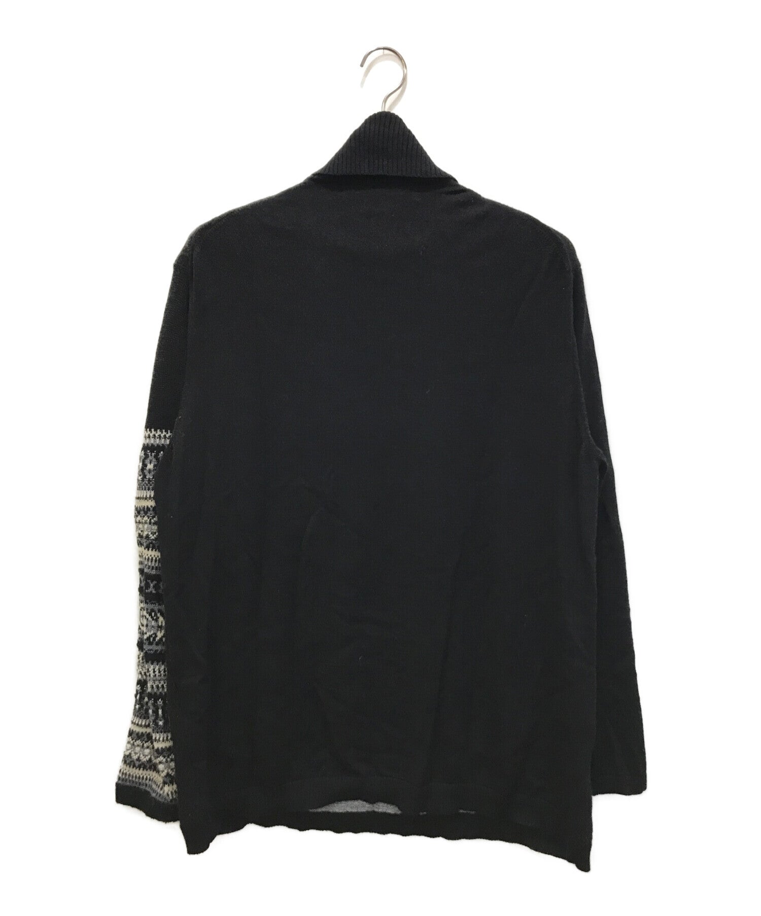 [Pre-owned] BLACK Scandal Yohji Yamamoto FEMALE CONVICT/DEN OF BEAST HIGH  NECK KNIT HG-K88-172