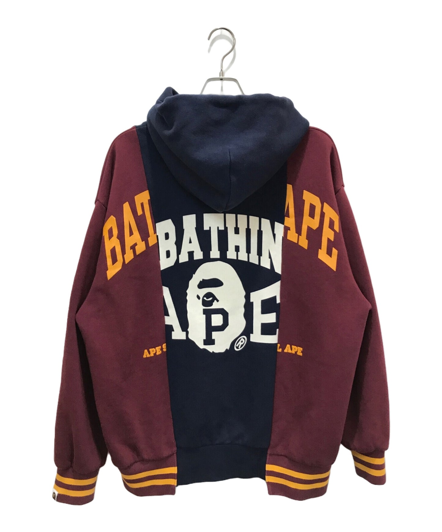 [Pre-owned] A BATHING APE Batch Color Blocking Hooded/Hoodie 001PPJ801054I
