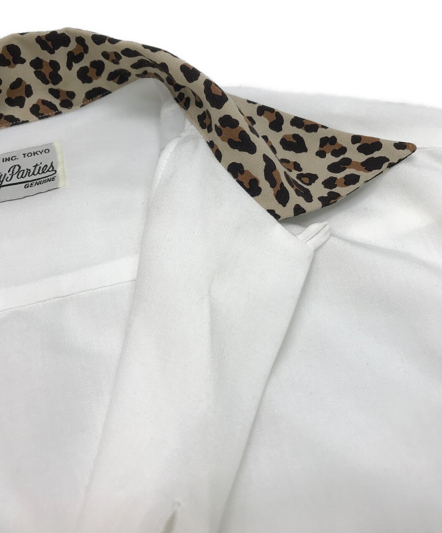 [Pre-owned] WACKO MARIA TWO TONE 50'S OPEN COLLAR SHIRT 23fw-wms-oc11