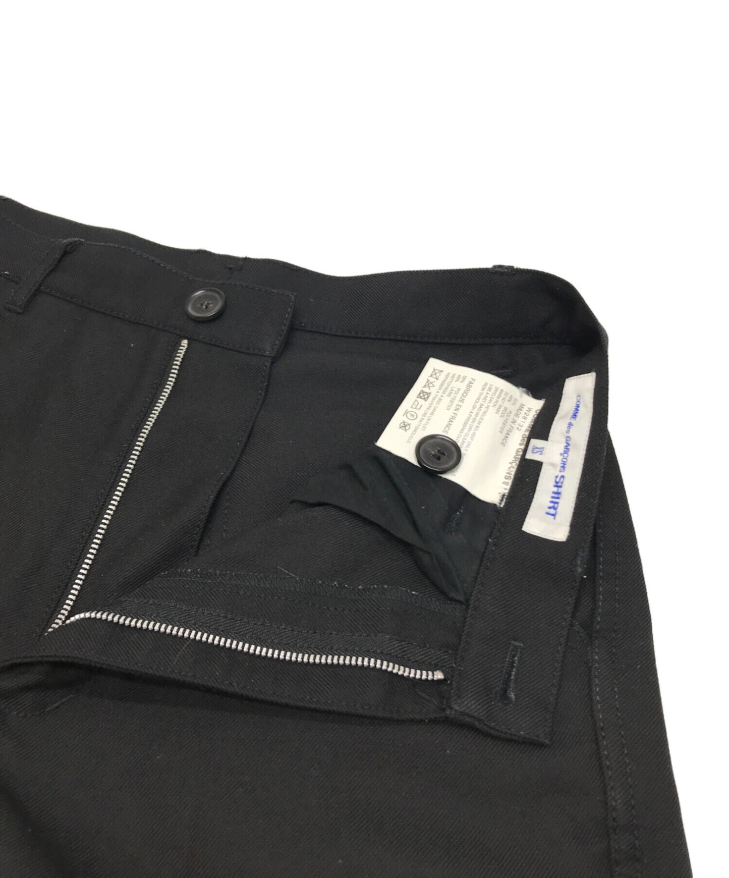 [Pre-owned] COMME des GARCONS SHIRT Gabardine tapered pants W28132