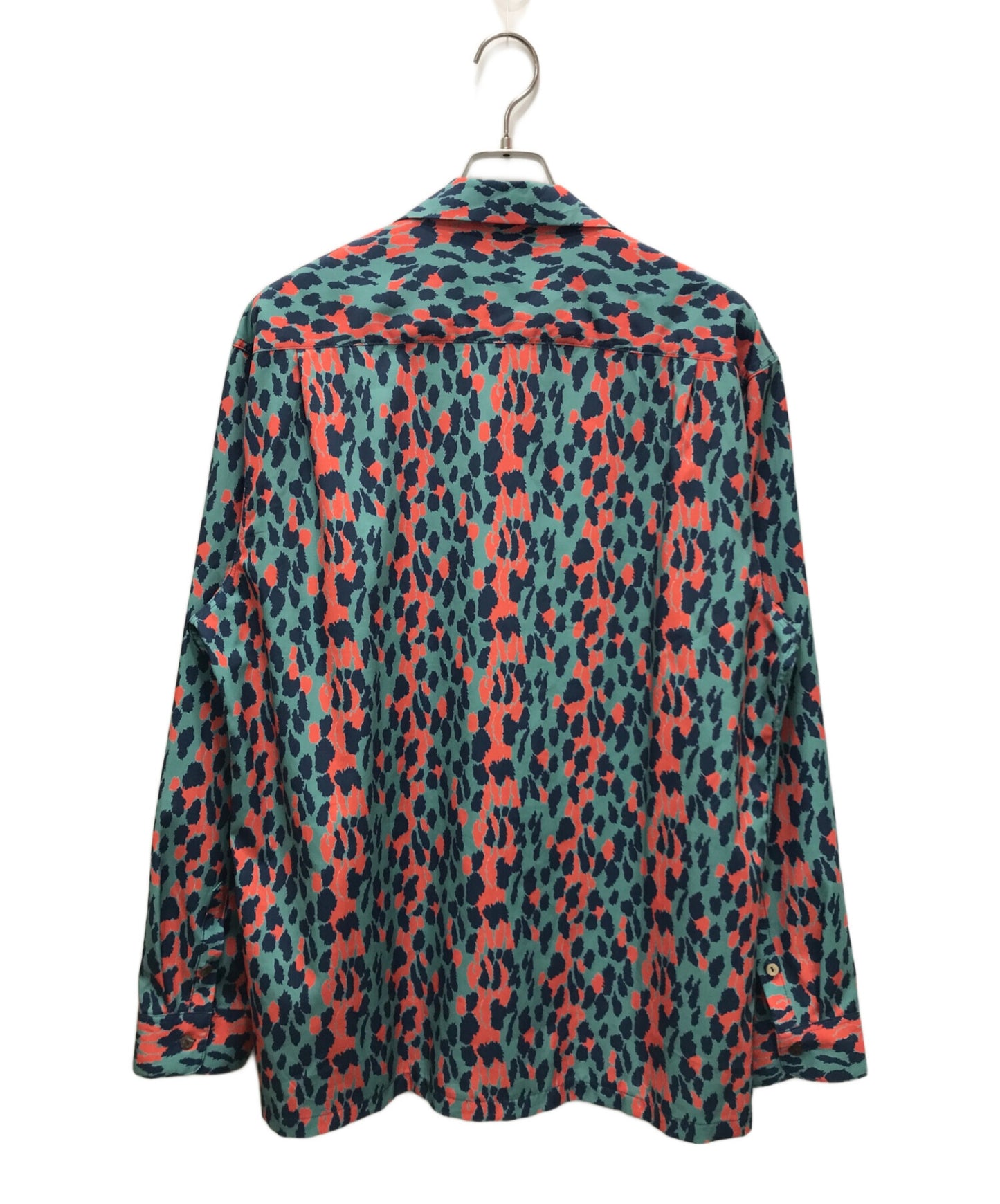 [Pre-owned] WACKO MARIA Leopard open collar rayon shirt