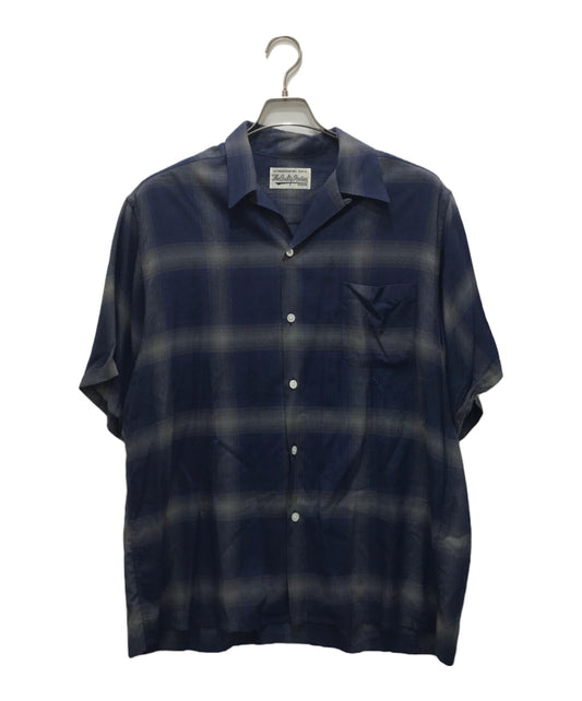 [Pre-owned] WACKO MARIA Ombre Check Rayon Shirt