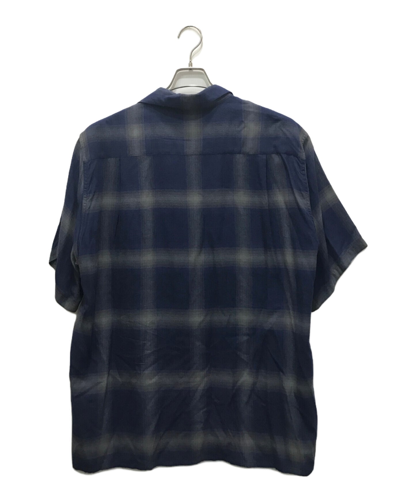 [Pre-owned] WACKO MARIA Ombre Check Rayon Shirt