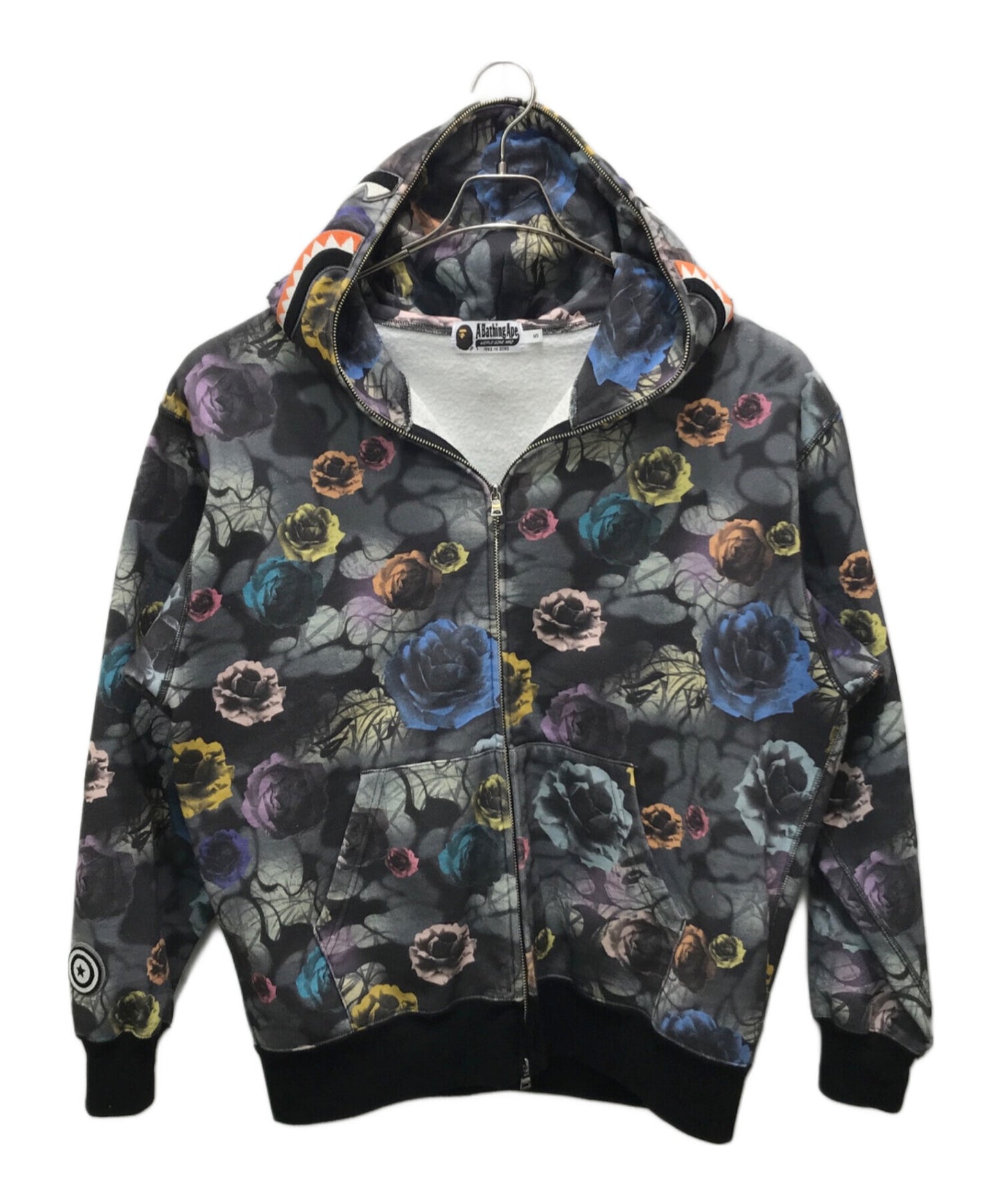 [Pre-owned] A BATHING APE floral camo hooded jacket 001zpk801301m