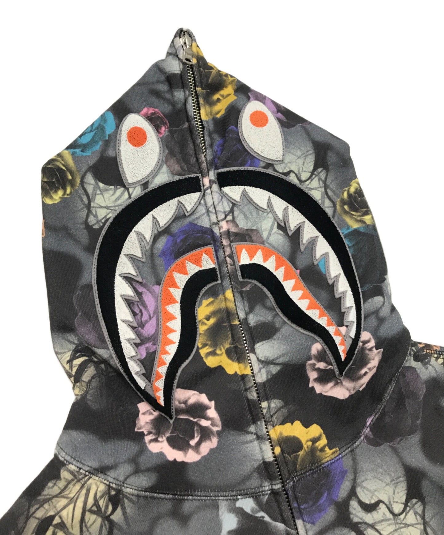 [Pre-owned] A BATHING APE floral camo hooded jacket 001zpk801301m