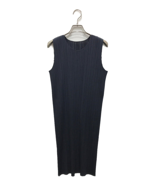 [Pre-owned] PLEATS PLEASE Sleeveless Pleated Dress PP33JH006