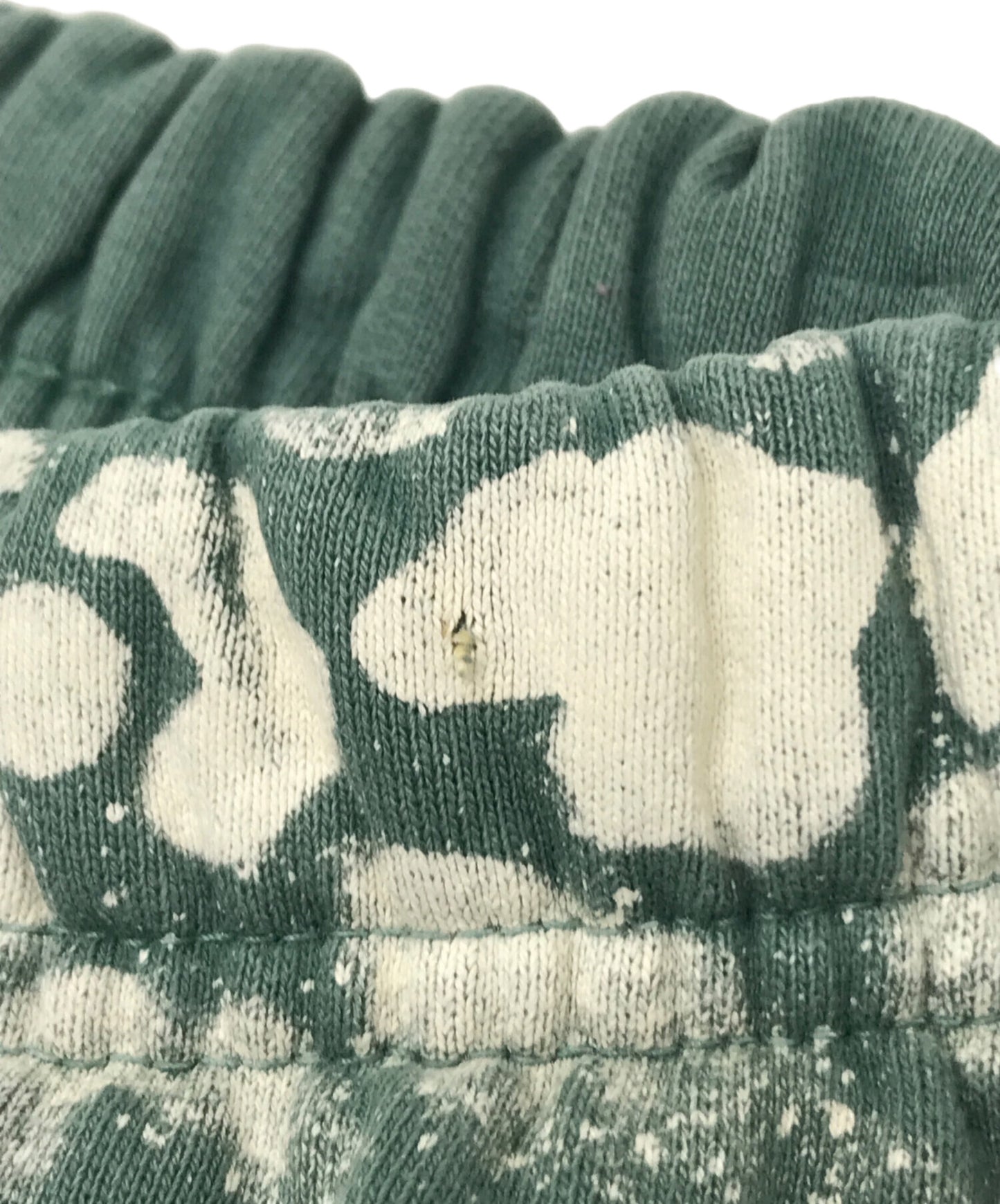 [Pre-owned] SUPREME bleached leopard sweatpant