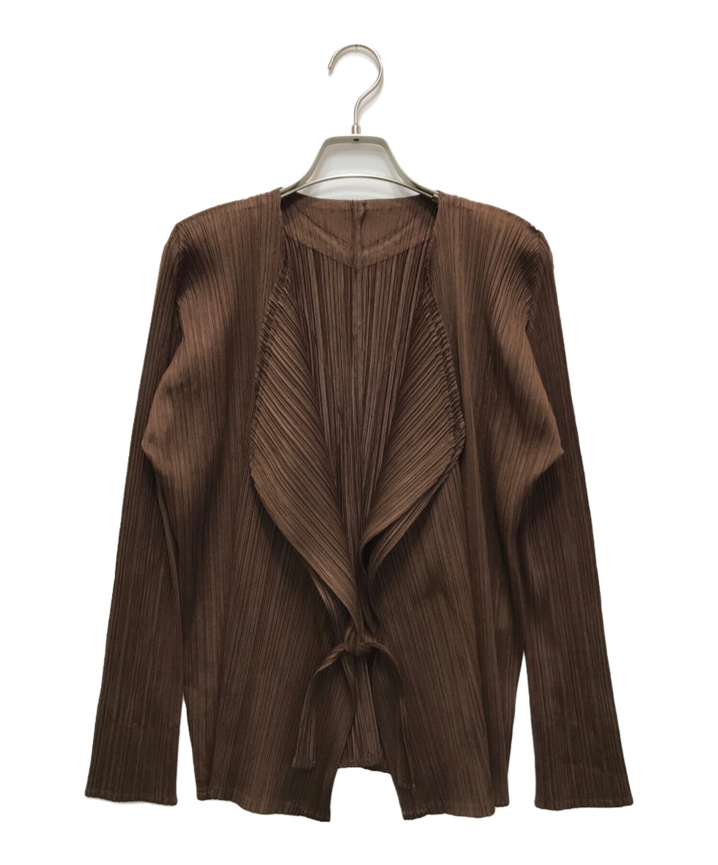 [Pre-owned] PLEATS PLEASE pleated cardigan PP03-J0184