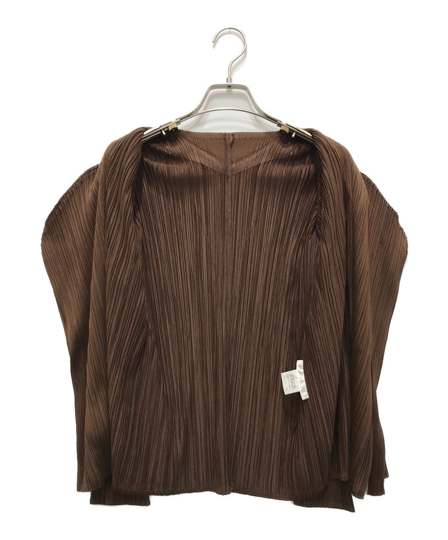 [Pre-owned] PLEATS PLEASE pleated cardigan PP03-J0184
